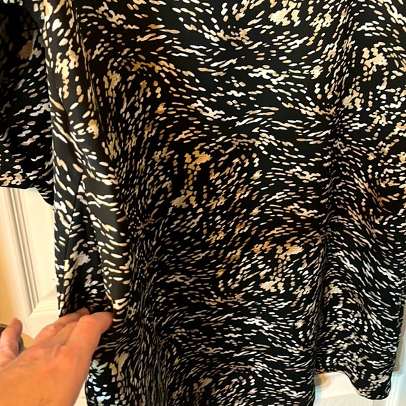 H Halston tunic dress oversized size small excellent condition - Picture 4 of 6